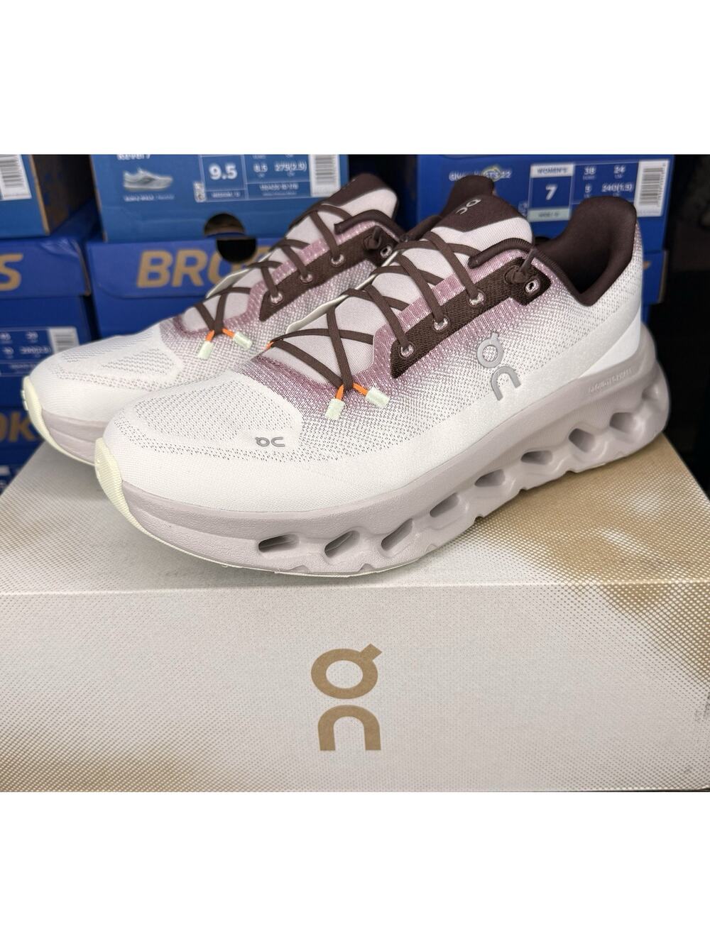 On Cloudtilt Quartz Pearl Running Walking Shoes Womens Size 11 (128)